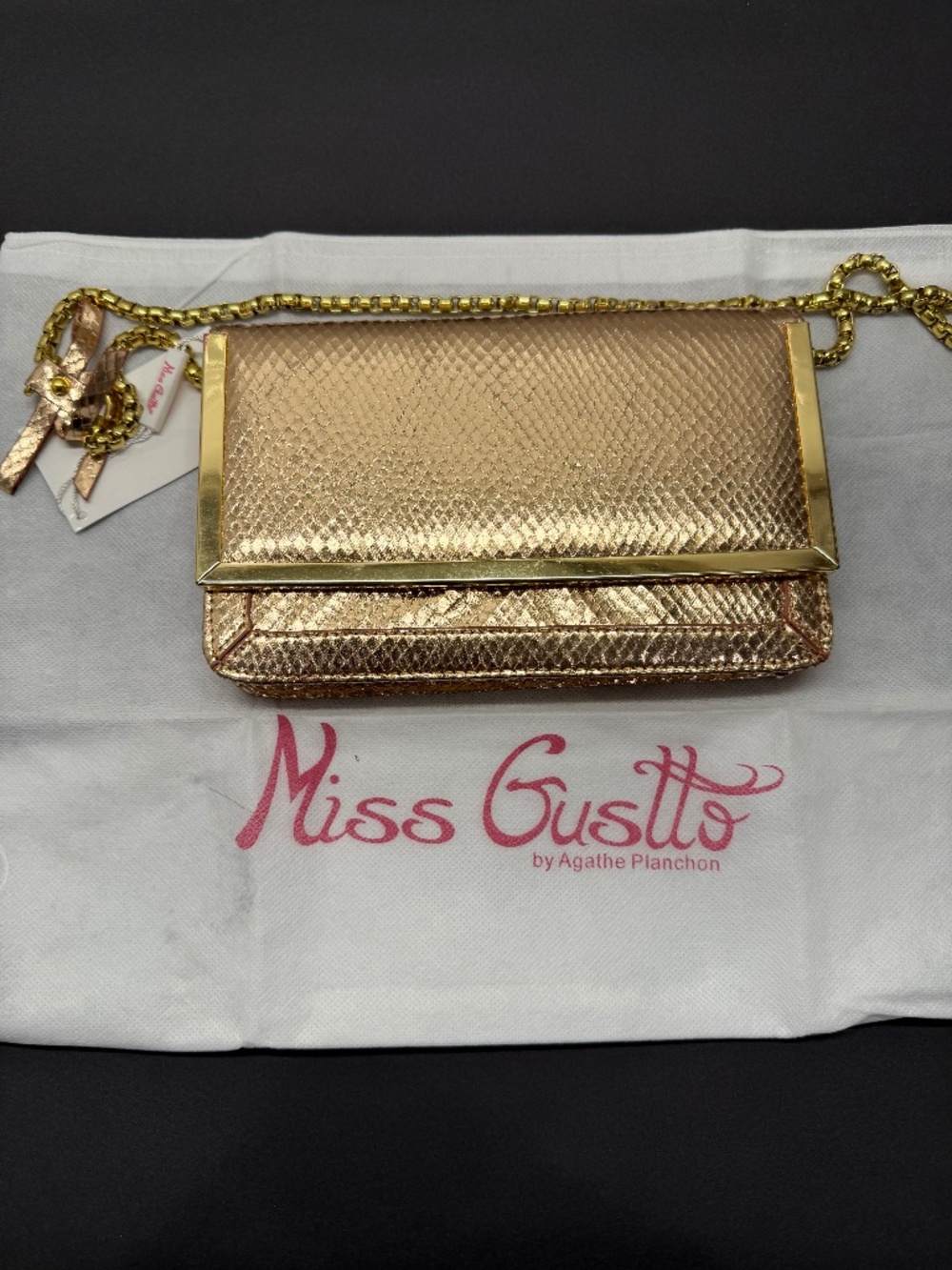 Miss GUSTTO EVENING BAG - NWT